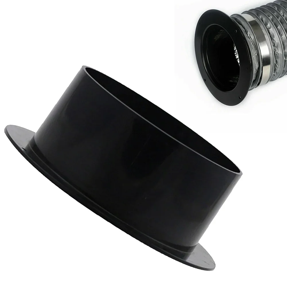 Home Improvement Retail - 50 มม./150 มม.ABS ตรงท่อหน้าแปลนเชื่อมต่อระบายอากาศท่อไอเสียท่อ Air Duct