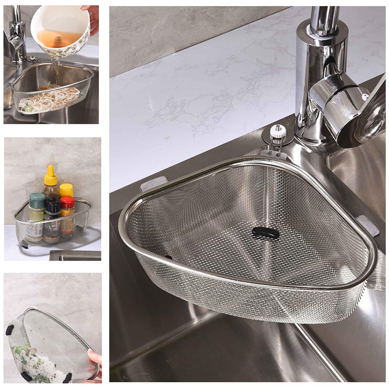 ตะกร้ากรองเศษอาหารสแตนเลสทรงสา - Sink Drain Strainer บทวิจารณ์และราคา