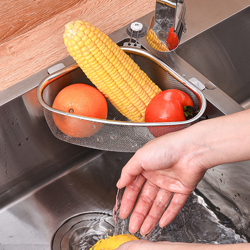 ตะกร้ากรองเศษอาหารสแตนเลสทรงสา - Sink Drain Strainer บทวิจารณ์และราคา