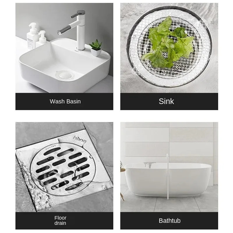 แผ่นกรองกันอุดตันแบบใช้แล้วทิ้ - Sink Drain Strainer บทวิจารณ์และราคา