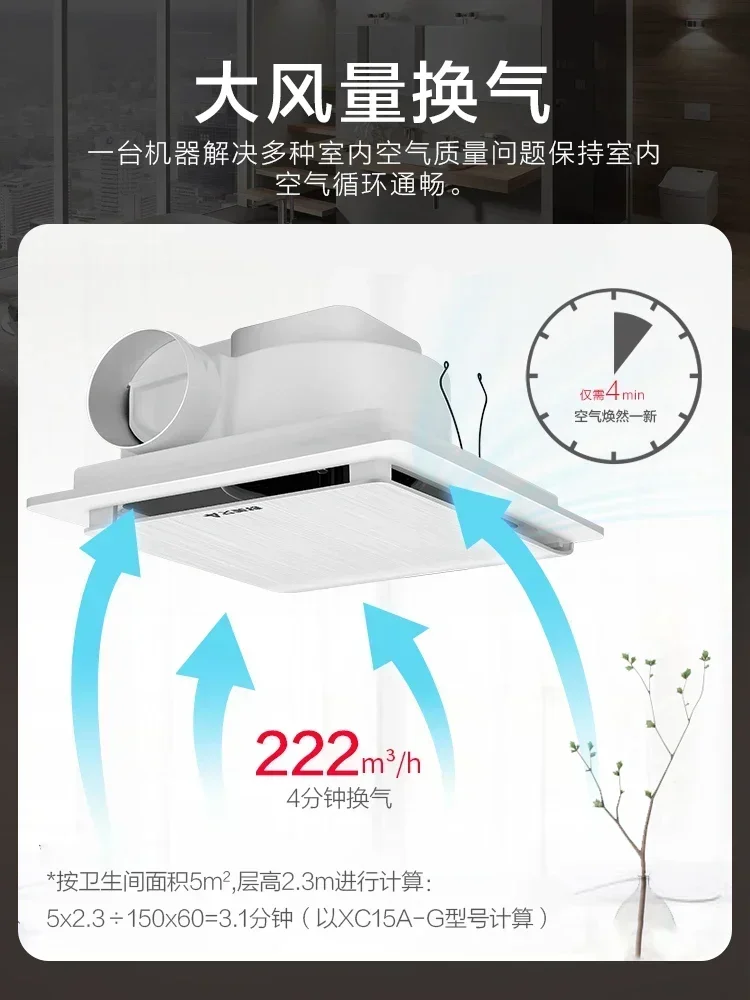 พัดลมดูดอากาศแบบเงียบ 220V กำล - Ceiling Fan Mount บทวิจารณ์และราคา