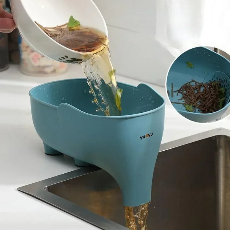 ตะกร้ากรองเศษอาหารรูปช้าง ตะแก - Sink Drain Strainer บทวิจารณ์และราคา