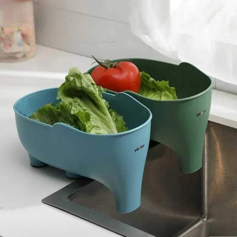 ตะกร้ากรองเศษอาหารรูปช้าง ตะแก - Sink Drain Strainer บทวิจารณ์และราคา