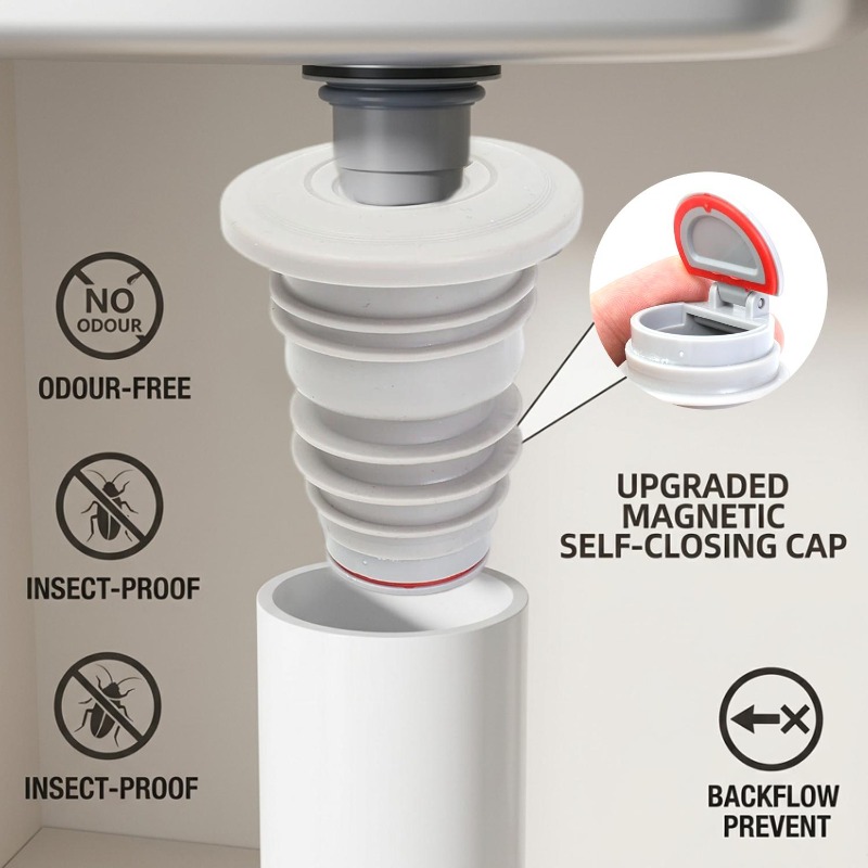 ซิลิโคนปิดท่อระบายน้ำในห้องน้ำ - Sink Drain Strainer บทวิจารณ์และราคา