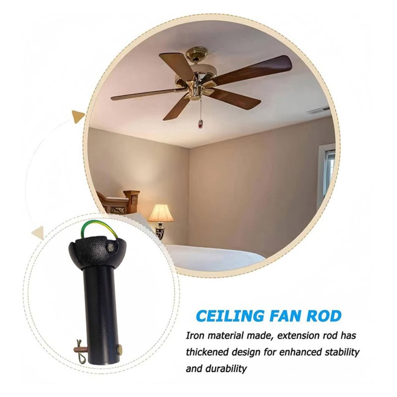 เสาต่อขยายแบบไม่มีเกลียวคุณภาพ - Ceiling Fan Mount บทวิจารณ์และราคา