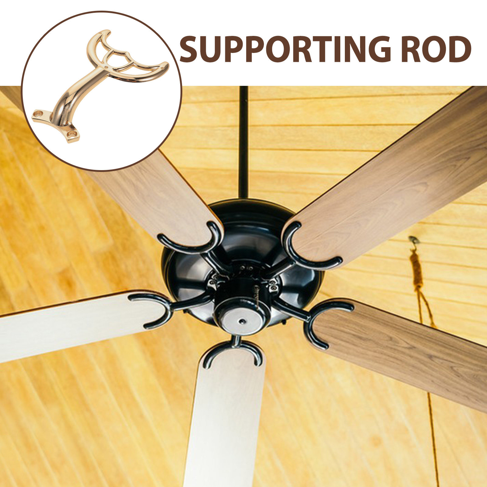 แขนยึดพัดลมเพดาน ขายึดใบพัดลม  - Ceiling Fan Mount บทวิจารณ์และราคา