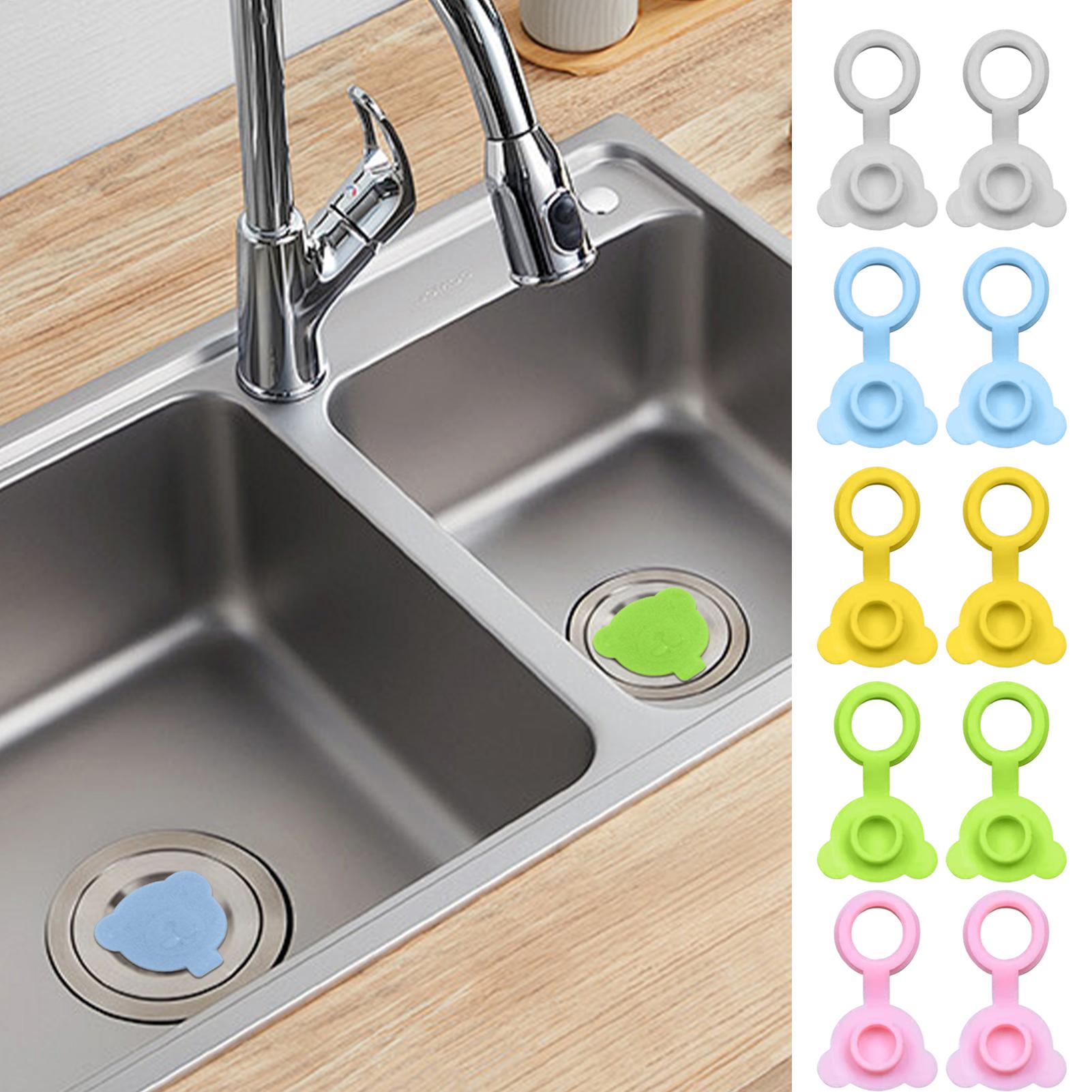 2 ชิ้นซิลิโคนท่อระบายน้ํา Leak - Sink Drain Strainer บทวิจารณ์และราคา