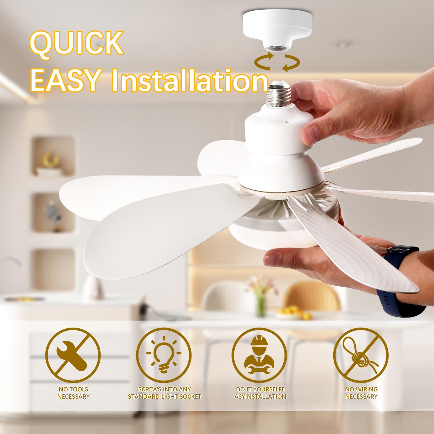 1 ชิ้น/2 ชิ้น โคมไฟพัดลมเพดาน  - Ceiling Fan Mount บทวิจารณ์และราคา