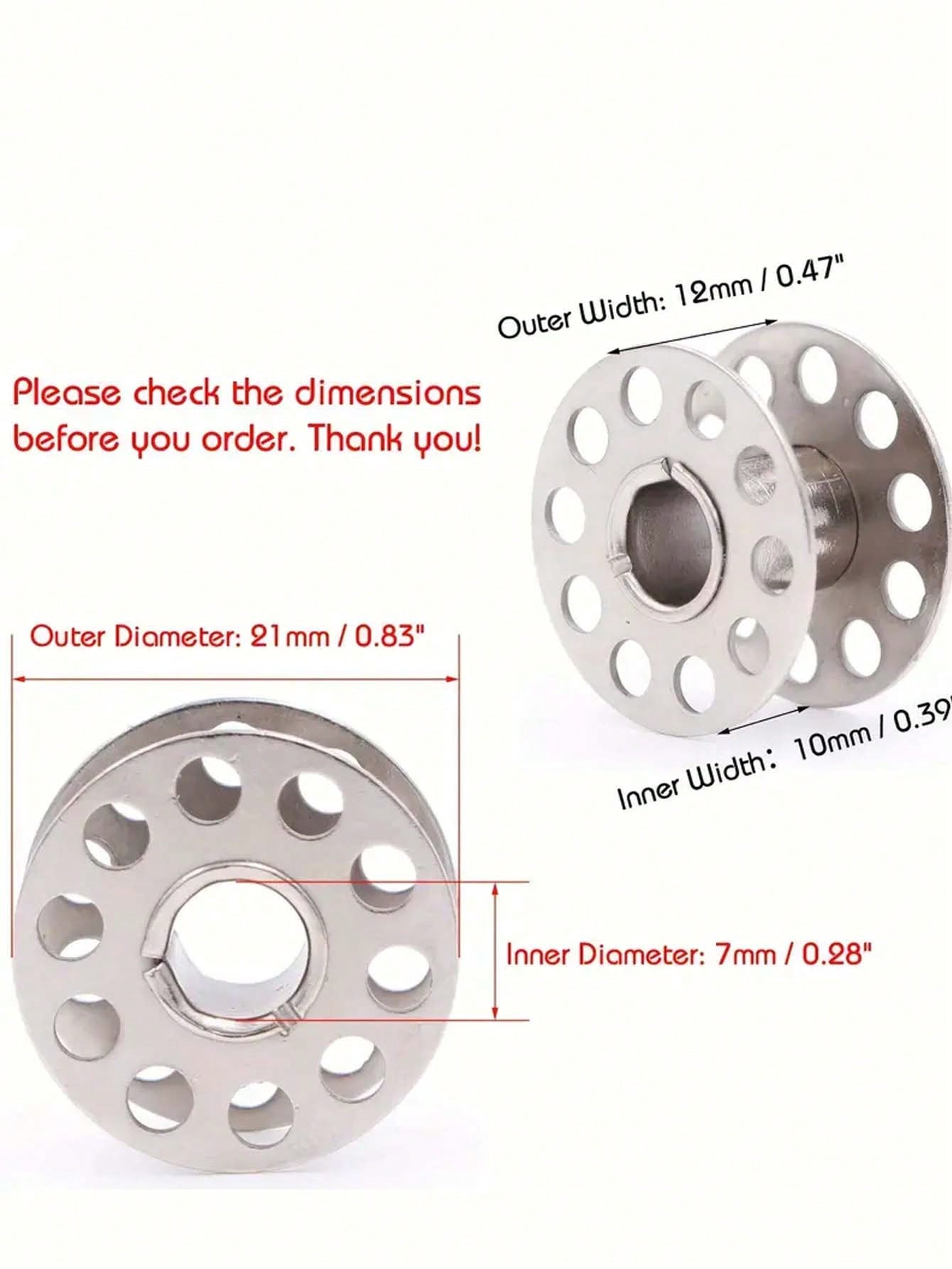 Bobbin Case และ Bobbins โลหะสํ - Home Improvement Tim บทวิจารณ์และราคา
