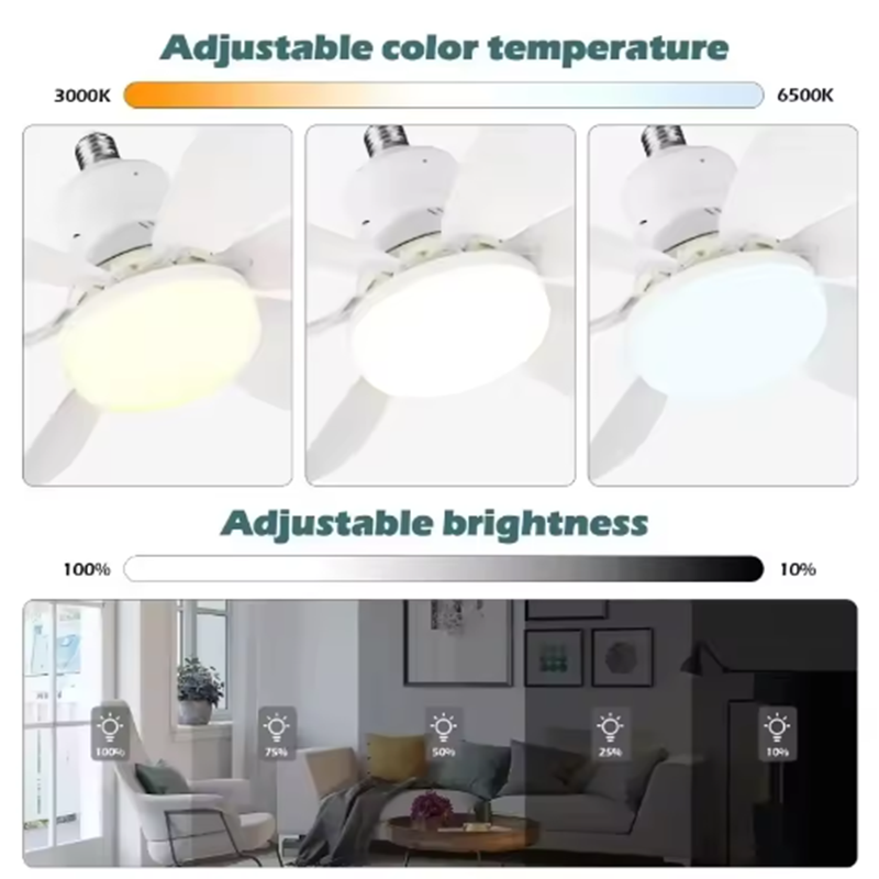 2026 E27 ไฟ LED พัดลมเพดานหรี่ - Ceiling Fan Mount บทวิจารณ์และราคา